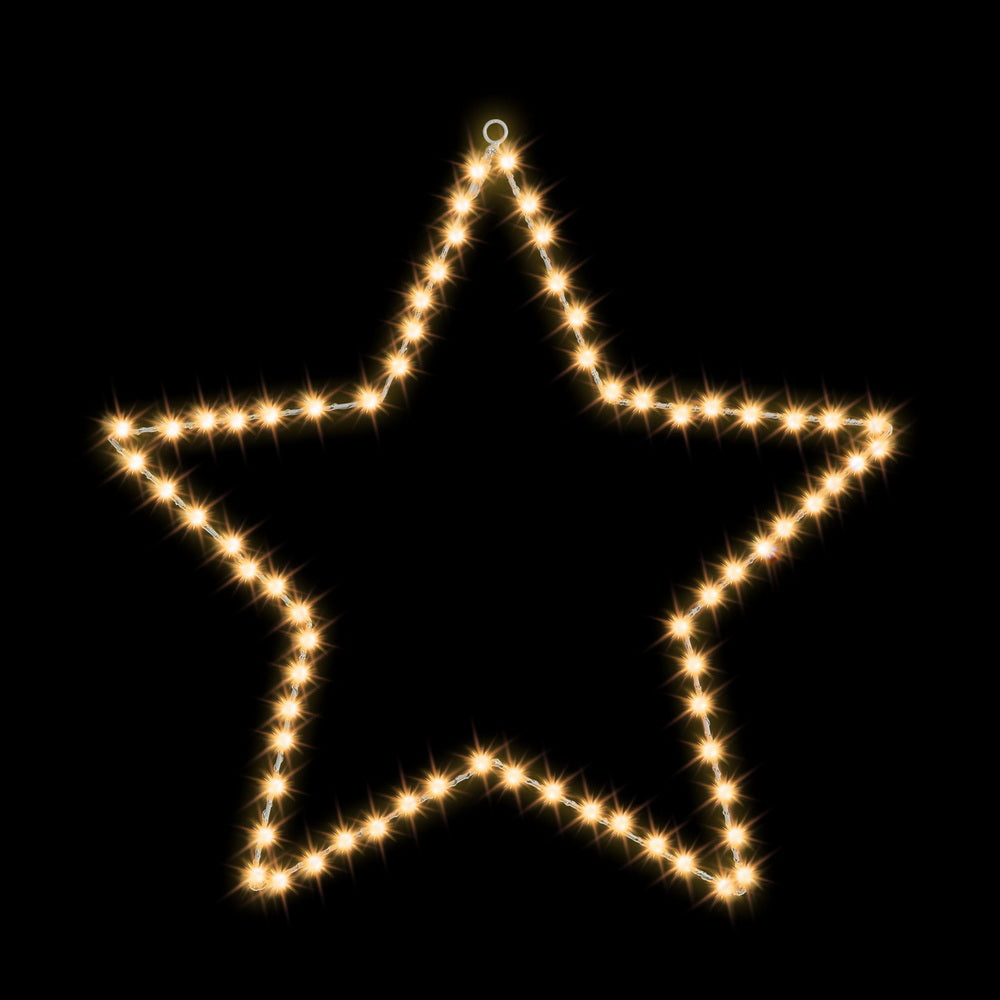 Jingle Jollys 50cm Star 70 LED Christmas Lights Decorations