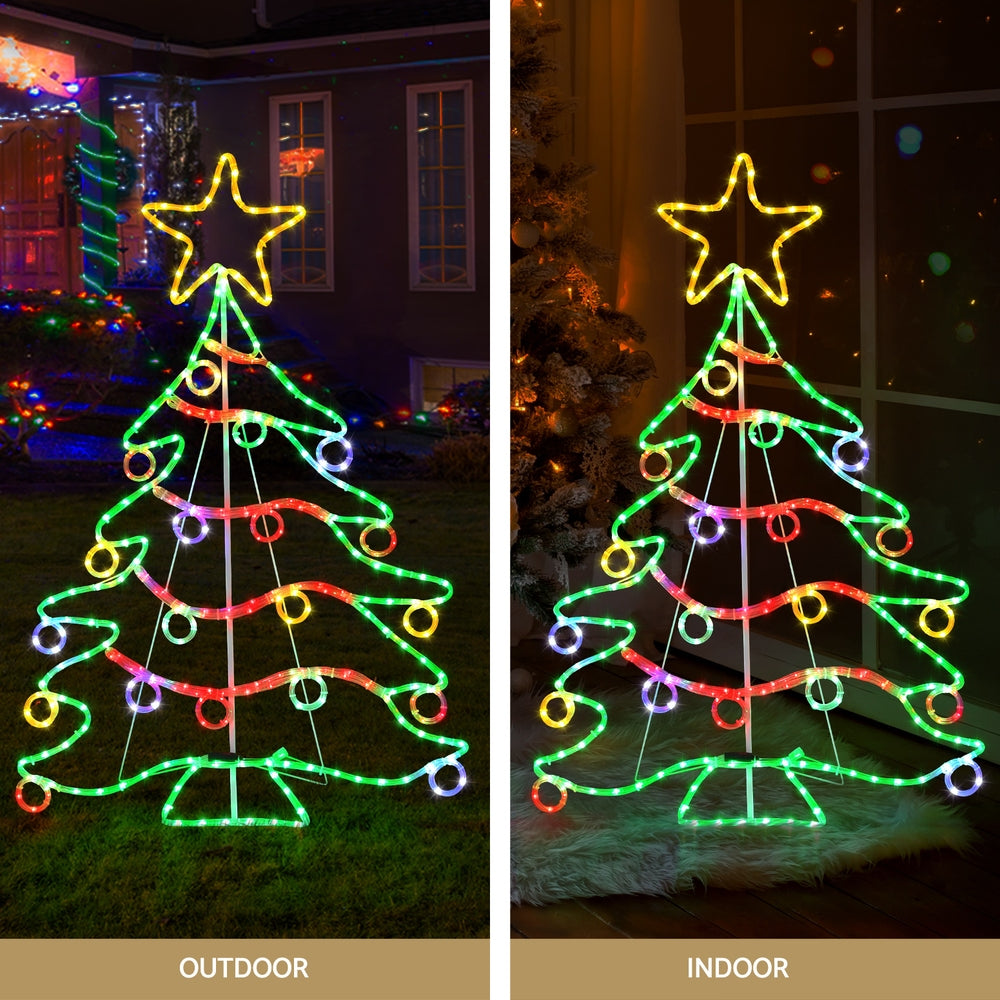 Jingle Jollys 1.18M Christmas Lights 288 LED Rope Outdoor Decoration