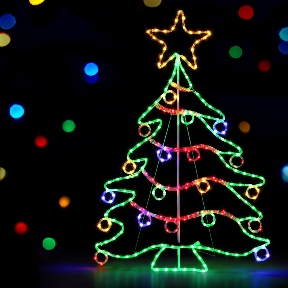Jingle Jollys 1.18M Christmas Lights 288 LED Rope Outdoor Decoration