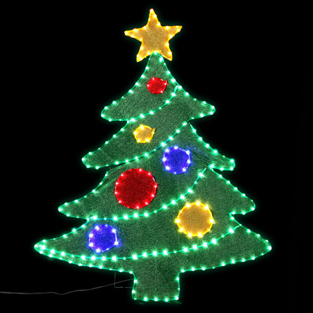 Jingle Jollys 220 LED Christmas Motif Light 150cm Outdoor