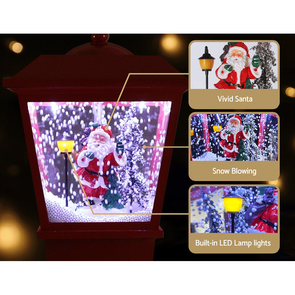 Jingle Jollys 1.8M LED Christmas Lamp Post Outdoor Decorations
