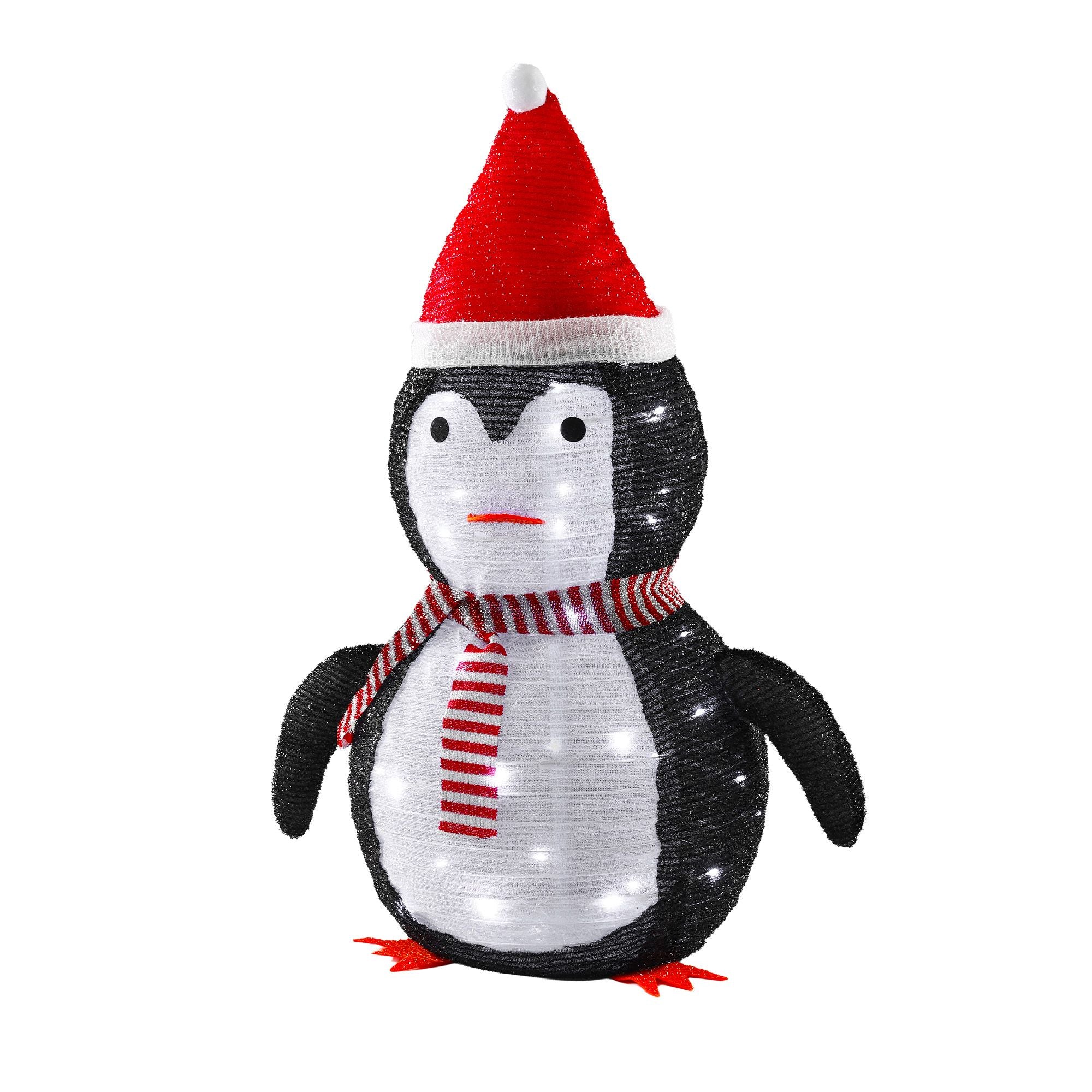 Jingle Jollys Christmas Penguin Light LED Christmas Decoration Pop Up Christmas Display 70cm