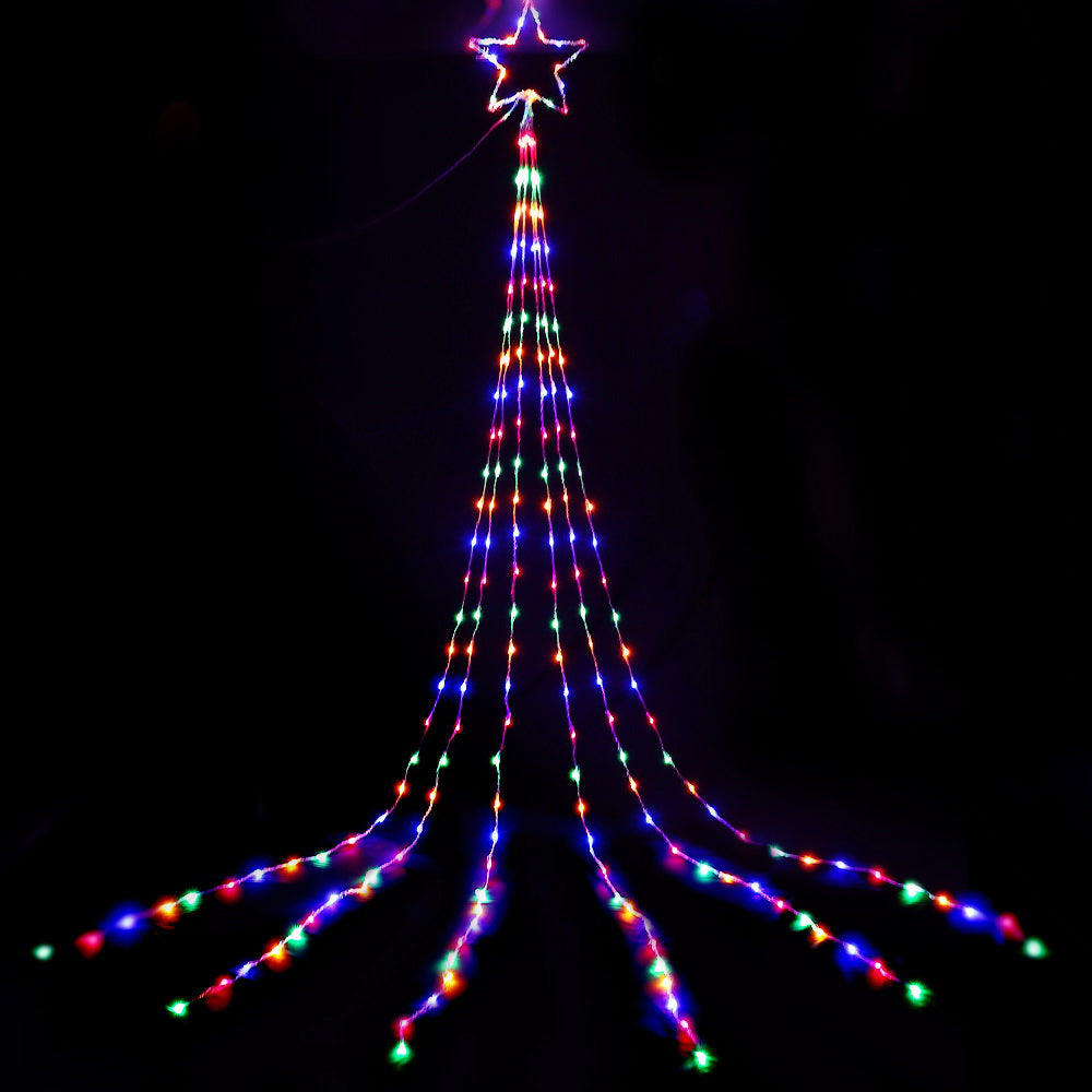 Jingle Jollys 3M Solar LED Christmas Fairy Lights Multi-Coloured