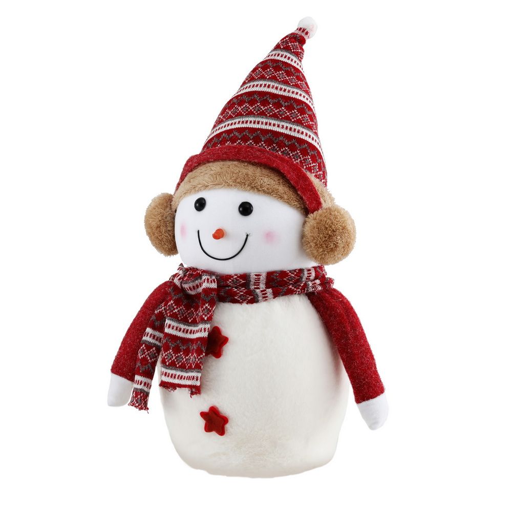 Jingle Jollys 60cm Christmas Snowman Decoration Tabletop Ornament
