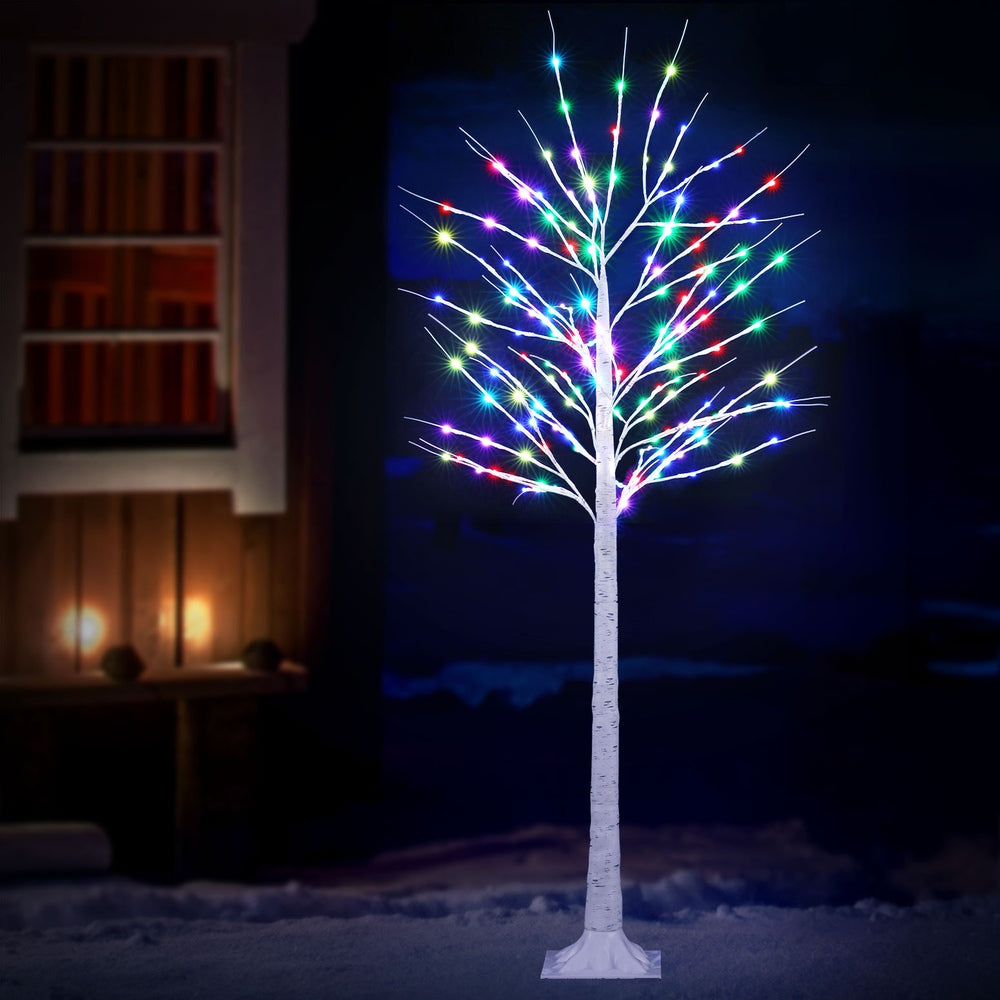 Jingle Jollys 1.7m Christmas Tree 120 RGB LED Lights