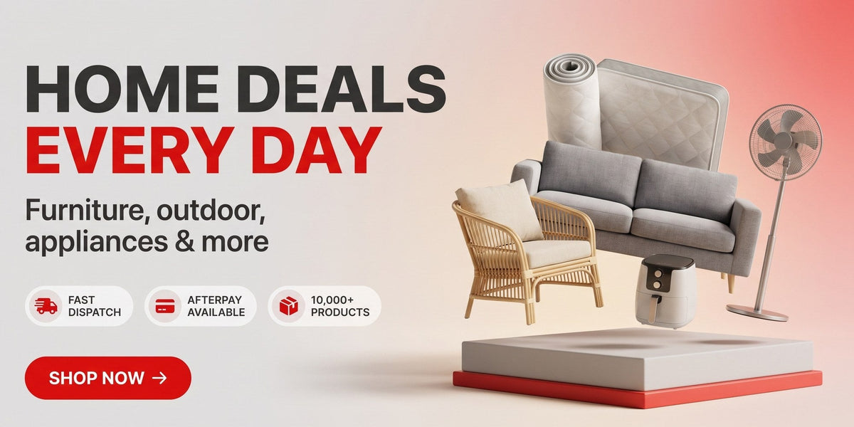 Home deals every day at Tanstella: furniture, outdoor, appliances and more. Fast dispatch, Afterpay available, 10,000+ products. Shop now.