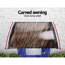 Instahut DIY Window Door Awning Shade 1 x 2m - Brown