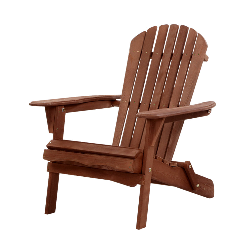 Beach chair outlet with wooden arms