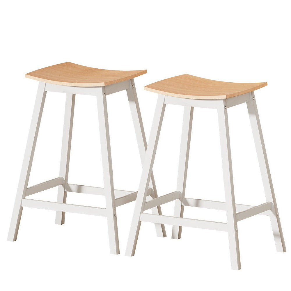 Artiss wooden bar stools hot sale