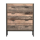 Artiss Chest of Drawers Tallboy Dresser Storage Cabinet Industrial Rustic
