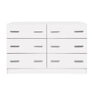 Artiss 6 Chest of Drawers Cabinet Dresser Tallboy Lowboy Storage Bedroom White