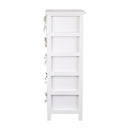 Artiss 5 Basket Storage Drawers - White