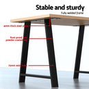 Artiss Set of 2 Table Legs Coffee Dining Table Legs DIY Metal Leg 72X50cm