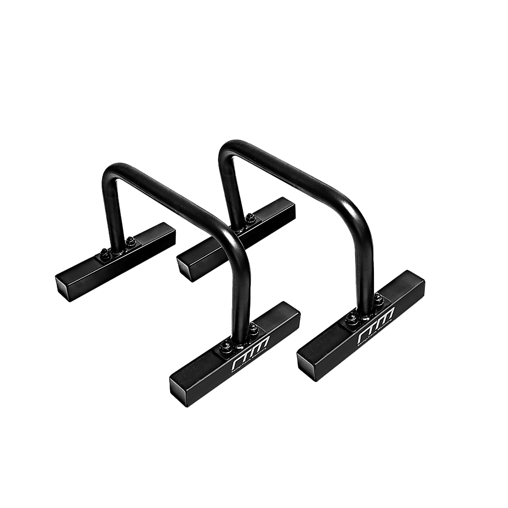 Steel Parallette Bars Push Up & Dip Workouts