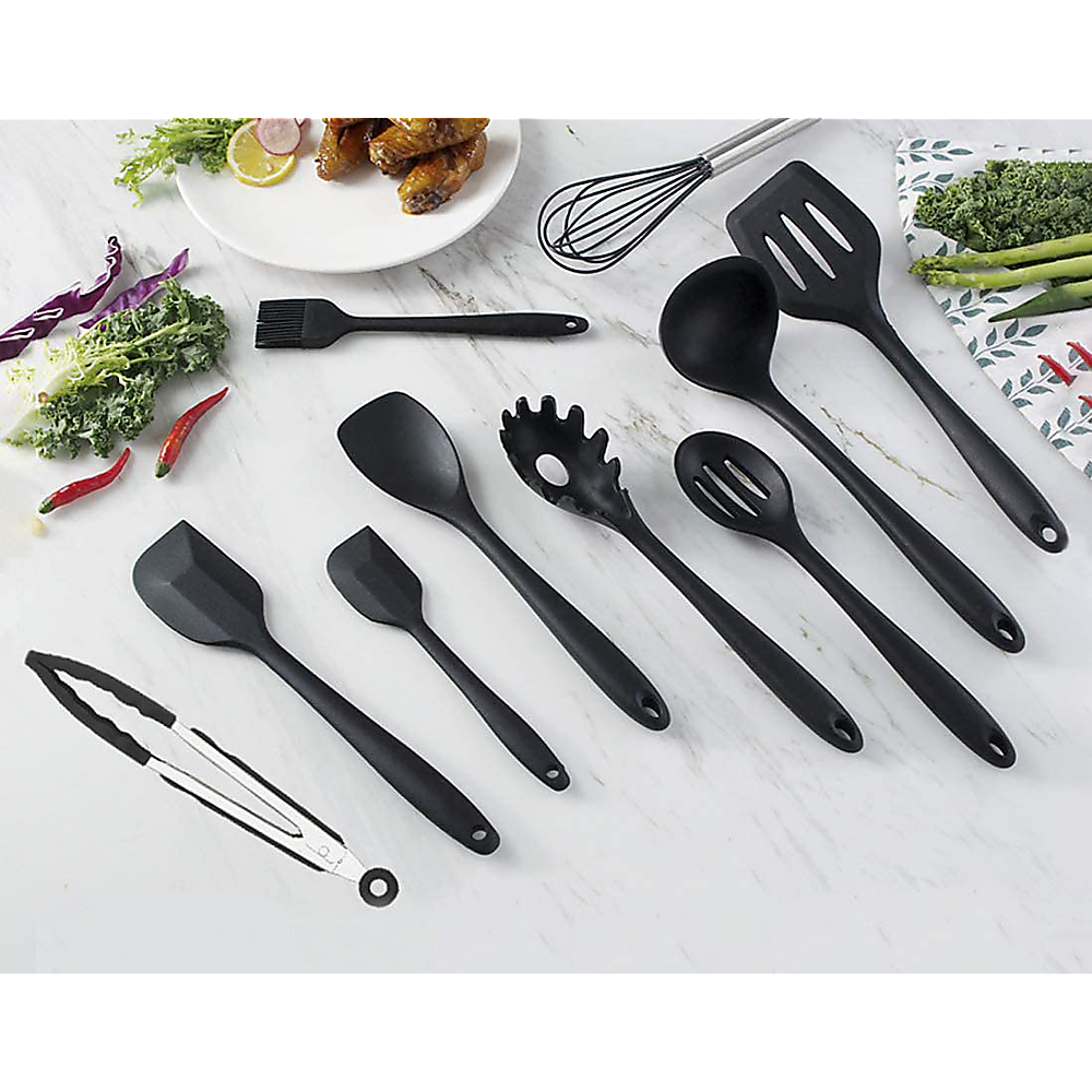 11pcs Kitchen Utensil Set Silicone Heat-Resistant Non-Stick Kitchen Utensils kit