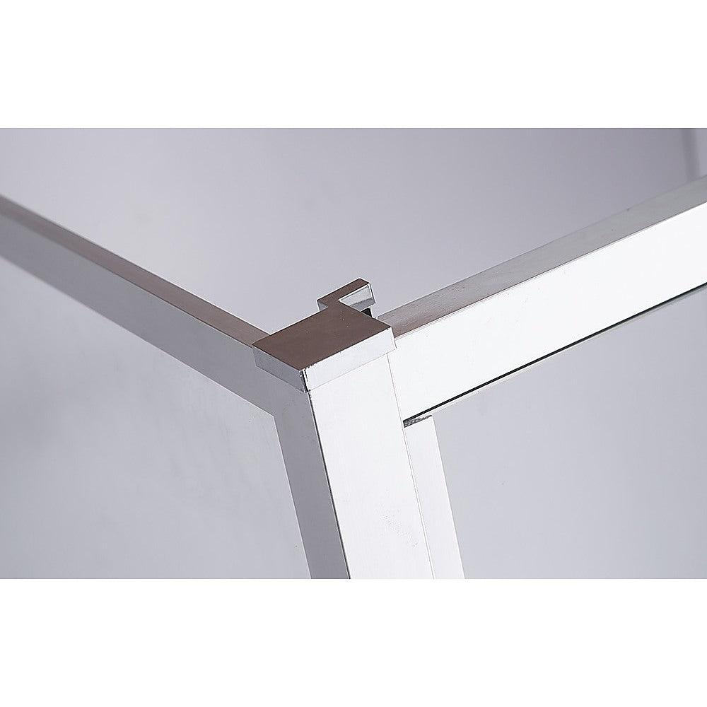Semi Frameless Shower Screen 98 106 x 195cm & 98 101 x 195cm Side AS/NZS Glass