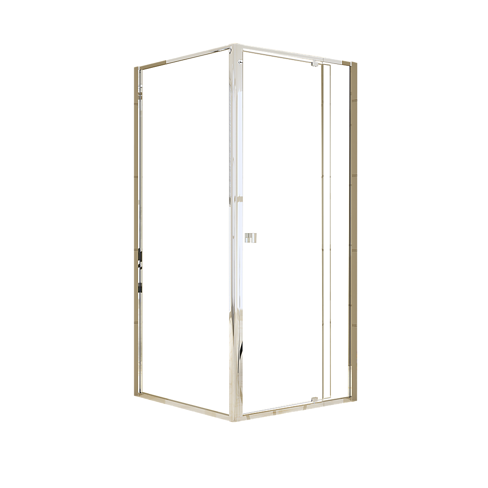 Semi Frameless Shower Screen 82 90 x 195cm & 89 92 x 195cm Side AS/NZS Glass
