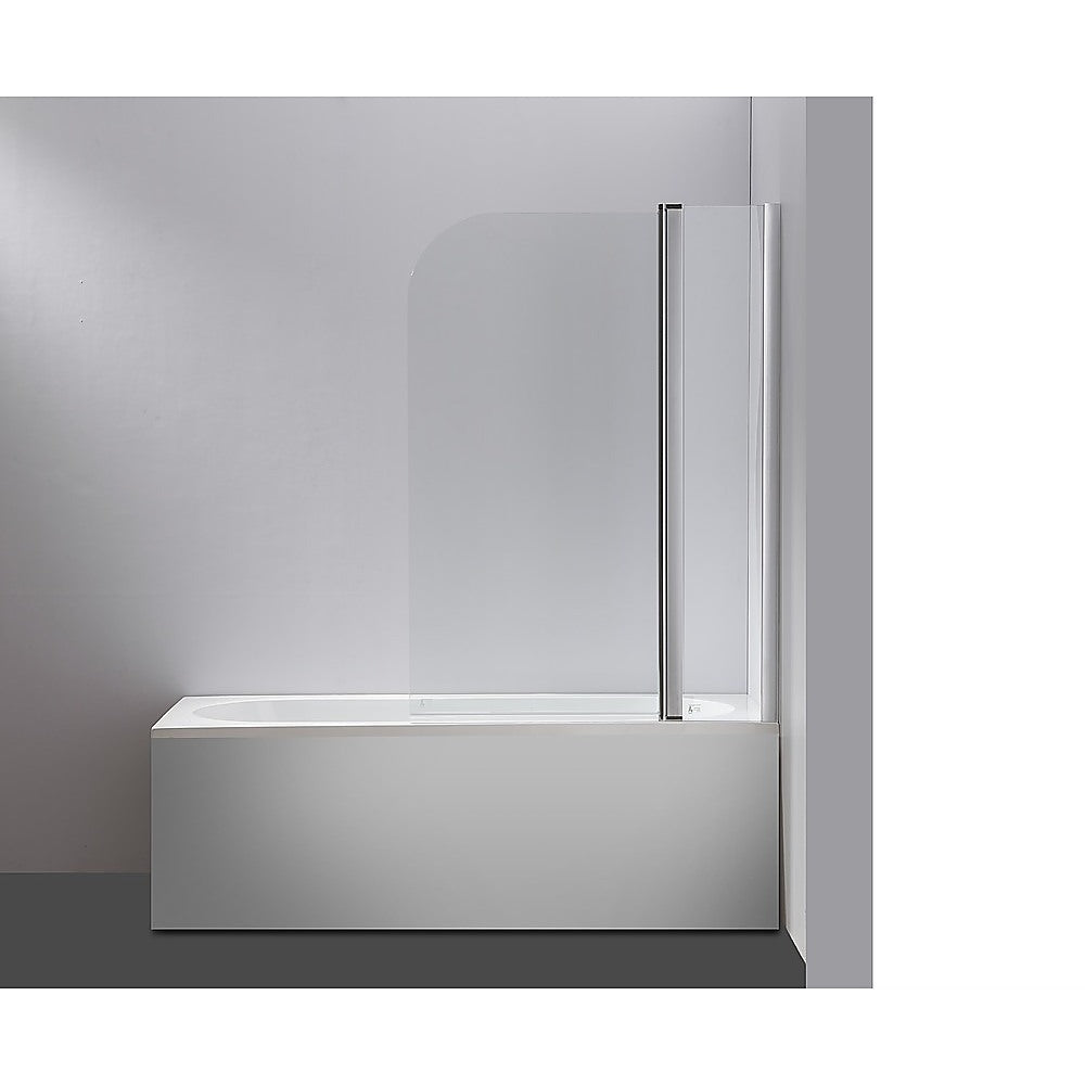 180 Degree Pivot Door 6mm Safety Glass Bath Shower Screen 1200x1400mm By Della Francesca