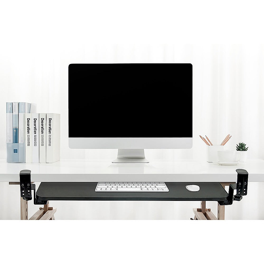 Clamp On Keyboard Tray 75cm W x 25cm D Extra Large