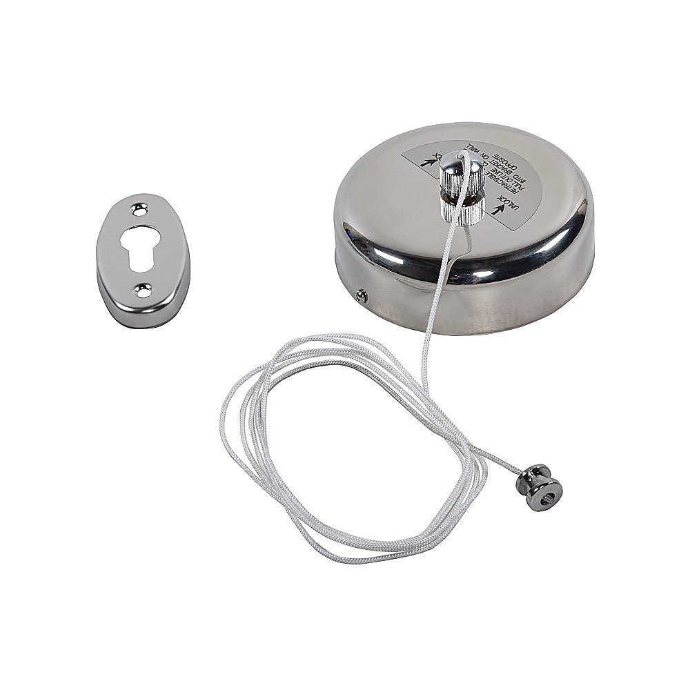 Retractable Clothesline Hang Clothes Line 20 Ft Retracts Automatically