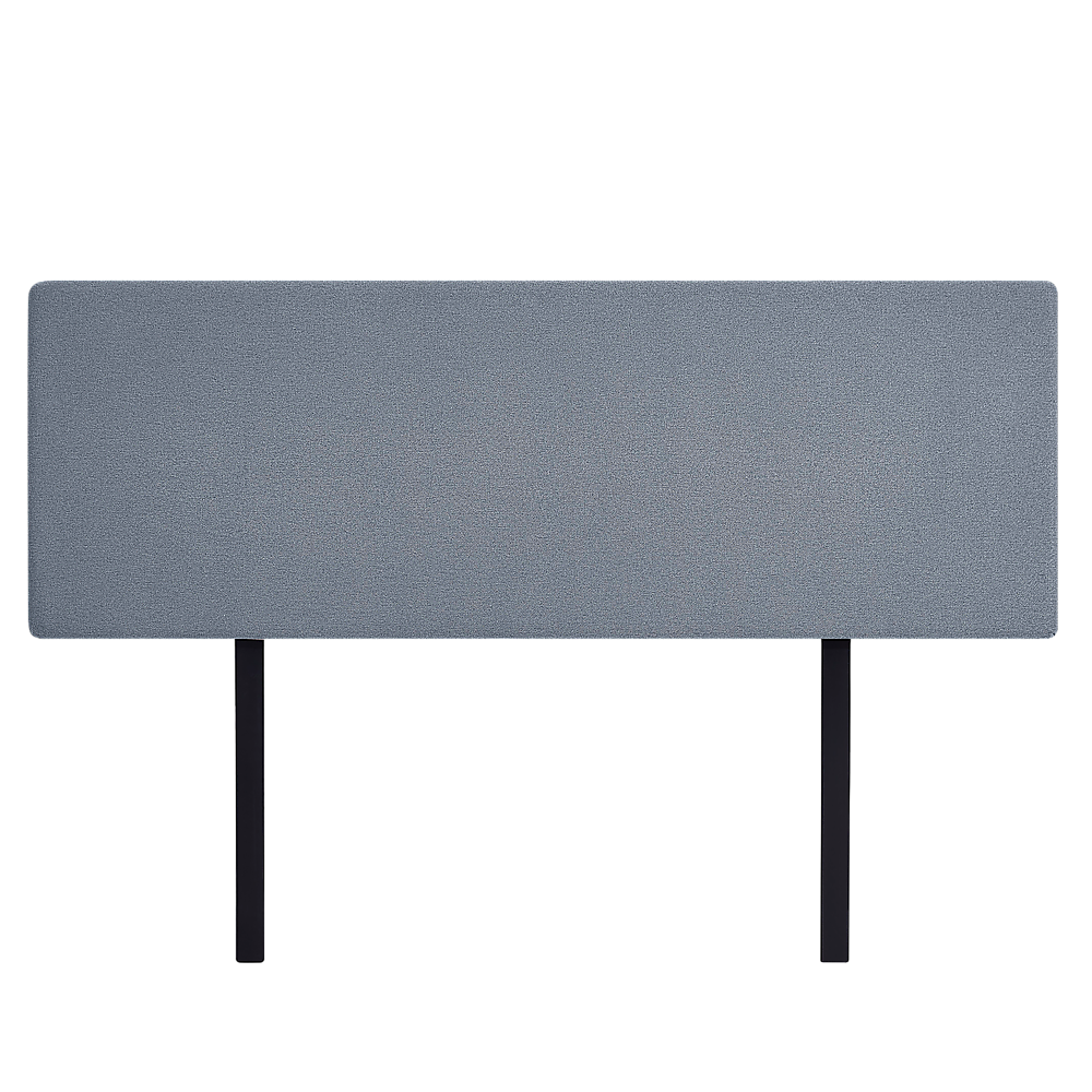 Customisable Linen Fabric King Bed Headboard Berlin Blue