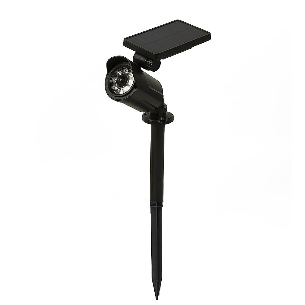 Solar LED Spotlight - Solar-powered motion-activated LED security light