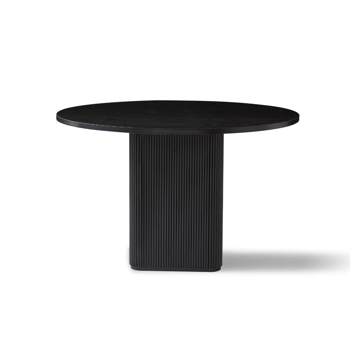 Tate 4 Seater Black Column Dining Table
