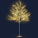 Jingle Jollys Christmas Tree 1.5M 304 LED Trees With Lights Warm White