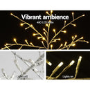 Jingle Jollys Christmas Tree 2.1M 480 LED Trees With Lights Warm White