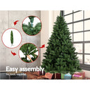 Jingle Jollys Christmas Tree 1.8M Xmas Trees Green Decorations 800 Tips