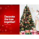 Jingle Jollys Christmas Tree 1.8M Xmas Trees Green Decorations 800 Tips