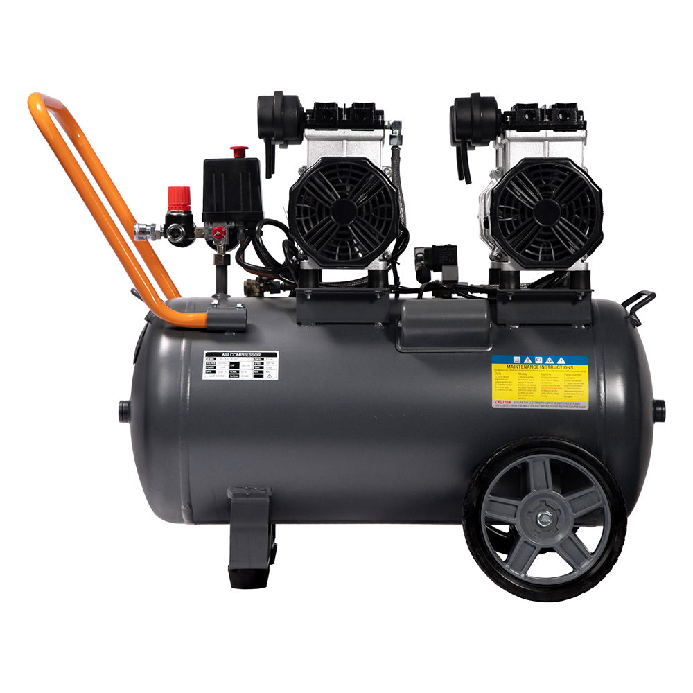 Giantz 50L Air Compressor 3.0HP Oil-Free Quiet Electric Portable