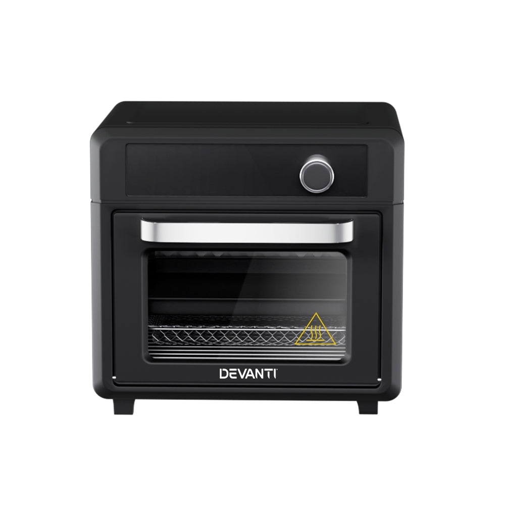 Devanti 20L Air Fryer Oven LCD Touch Black