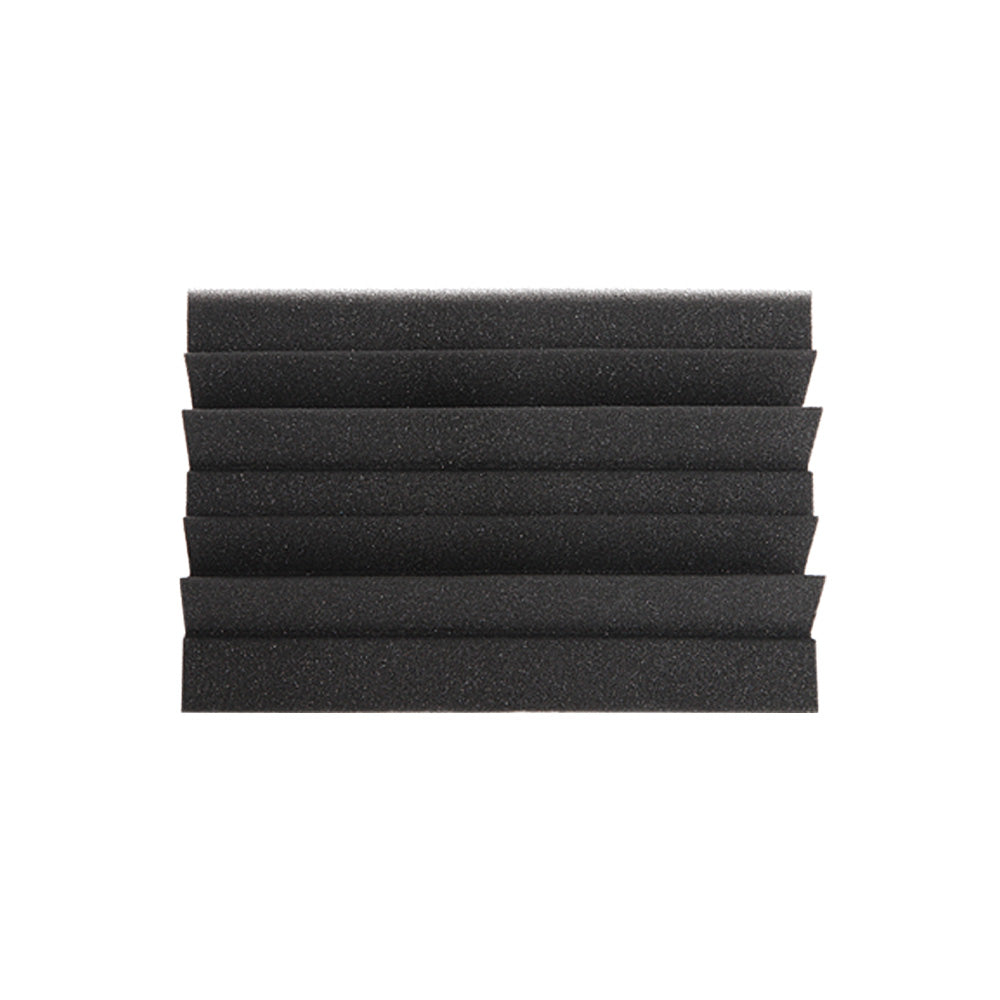 Alpha 40pcs Corner Bass Trap Acoustic Foam Soundproofing Black