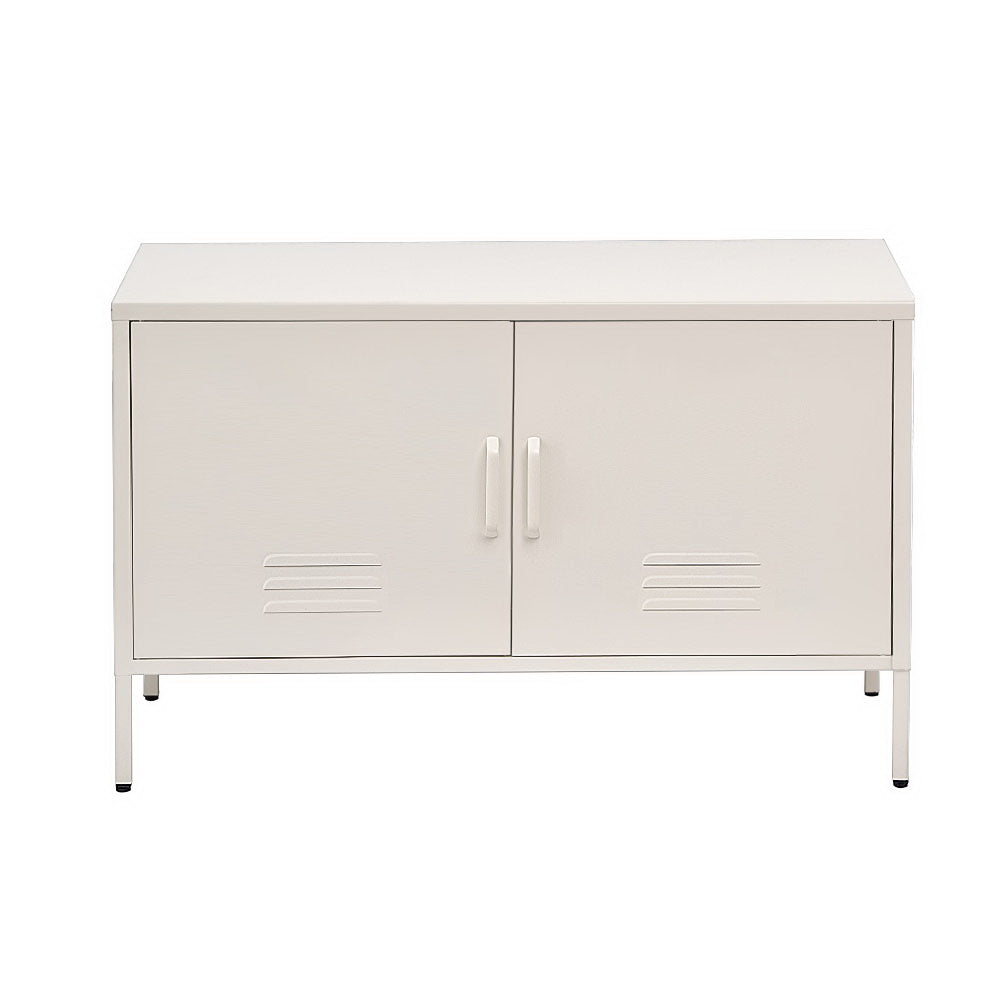 Sweetheart Metal Buffet Sideboard White