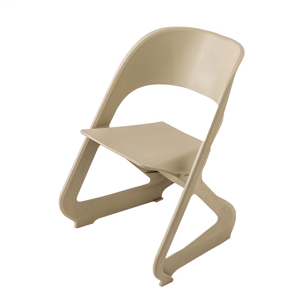 ArtissIn Set of 4 Stackable Dining Chairs Beige