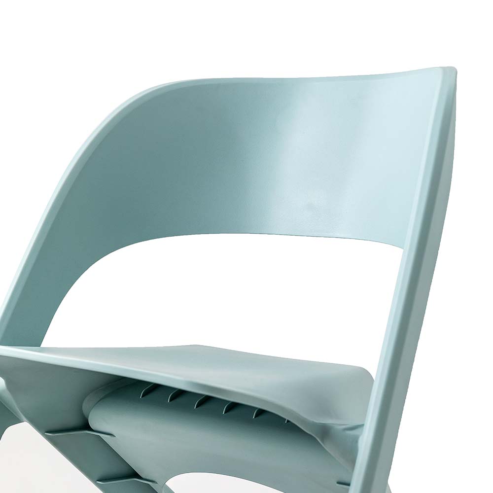 ArtissIn Set of 4 Stackable Dining Chairs Blue