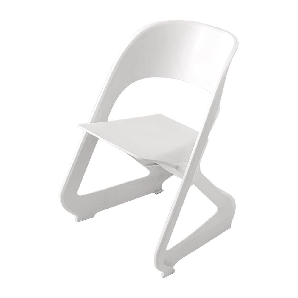 ArtissIn Set of 4 Stackable Dining Chairs White