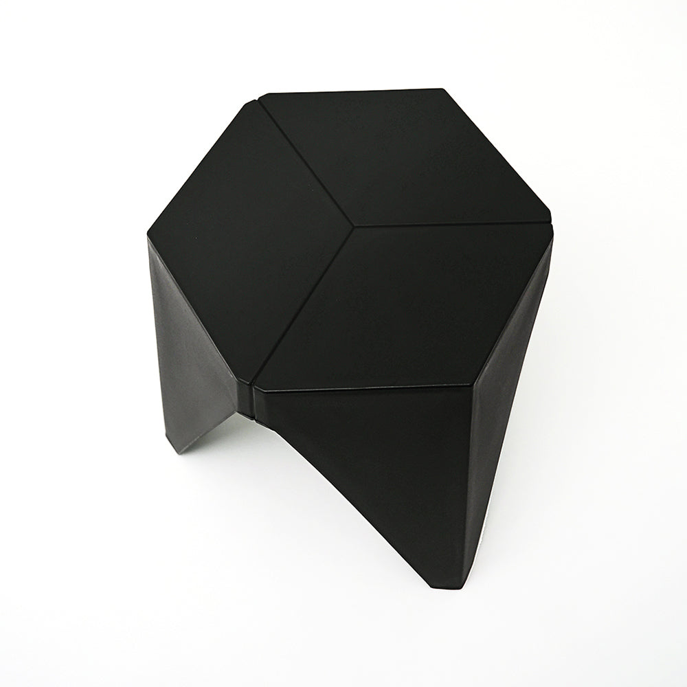 Puzzle 2-Pack Bar Stools Black