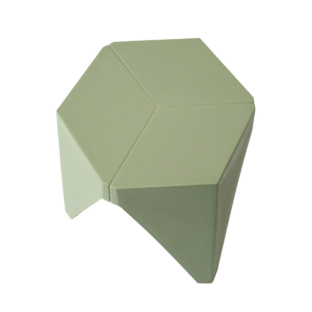 Puzzle 4PC Stackable Bar Stools Green