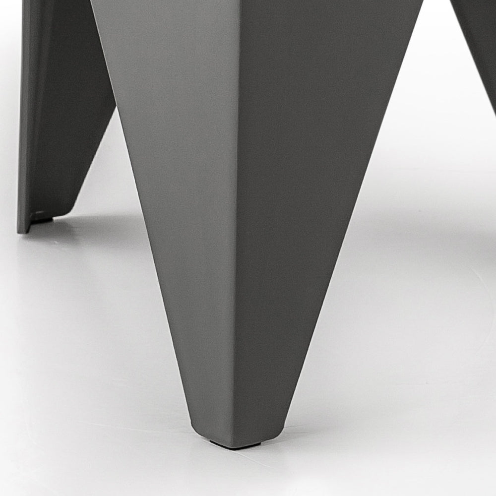 Puzzle 4PC Stackable Bar Stools Grey
