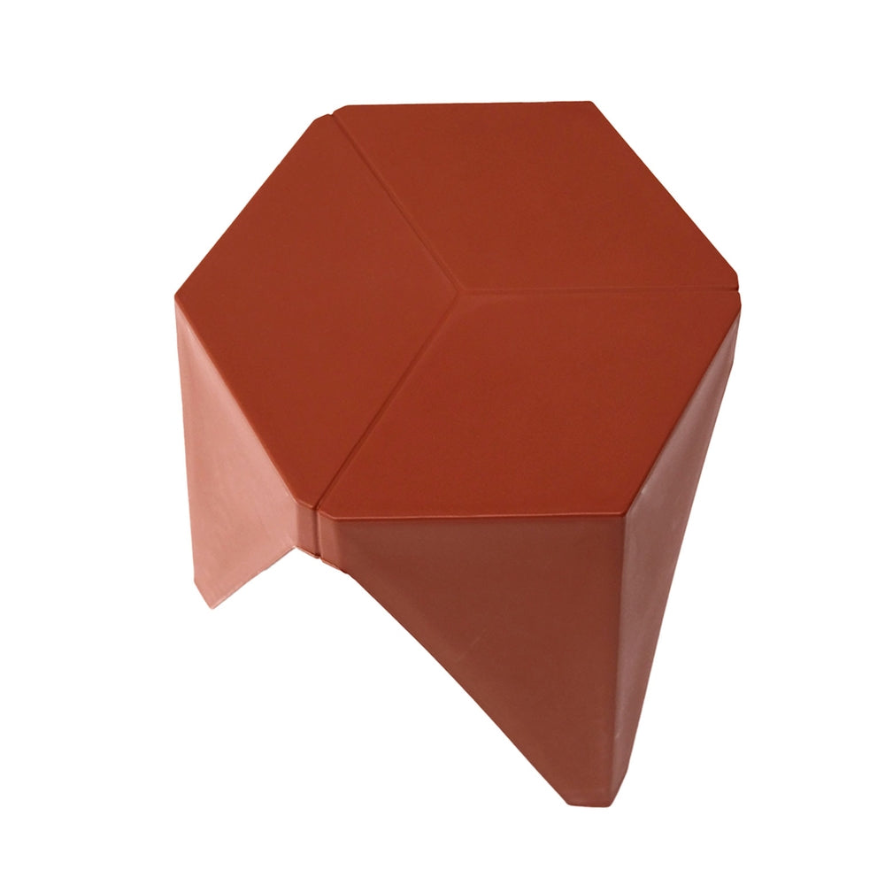 Puzzle 4PC Stackable Bar Stools Red