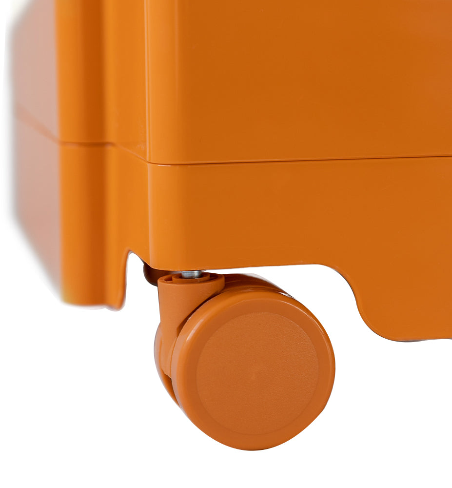Boby Replica 3-Tier Bedside Table Storage Trolley Orange