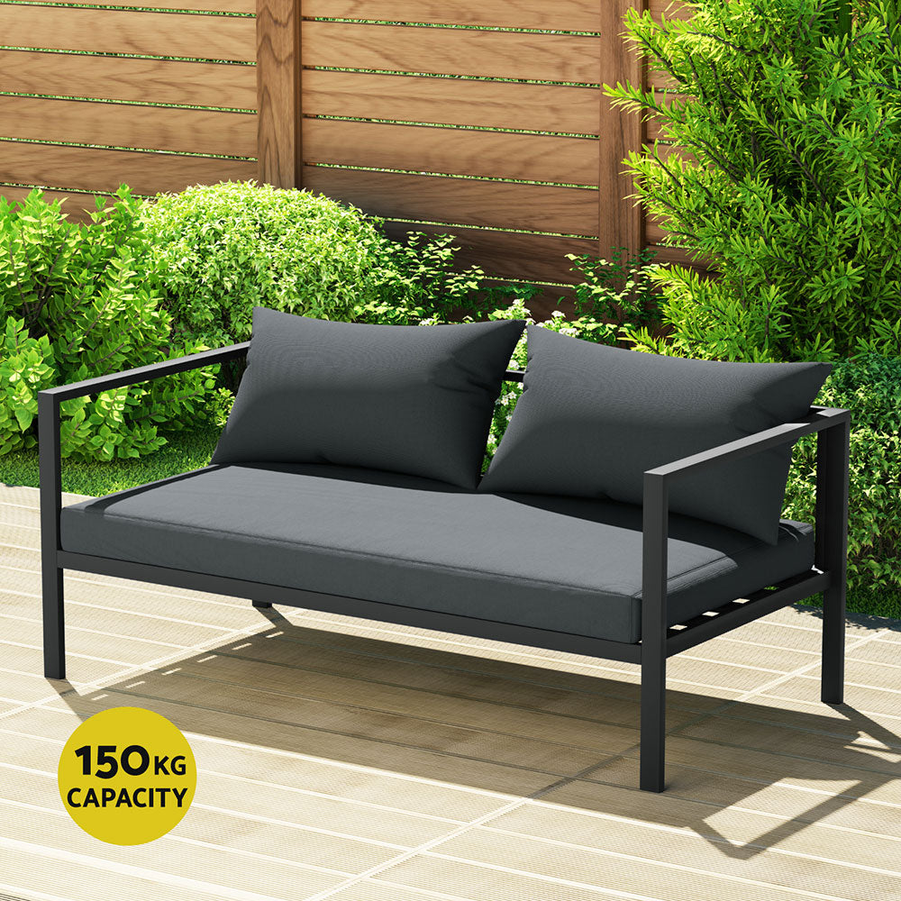 Powder-Coated Aluminium 4PC Outdoor Sofa Set, Gardeon