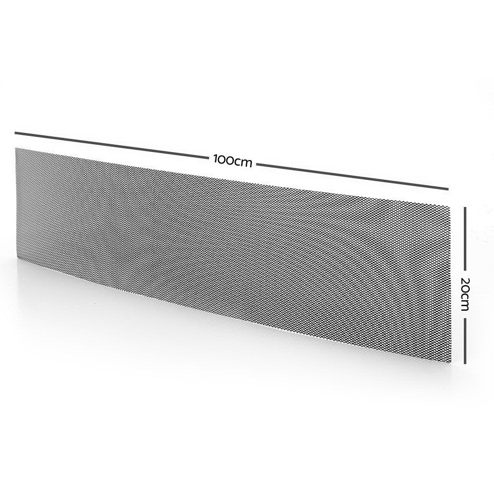Gardeon 30M Aluminium Mesh Gutter Guard Black