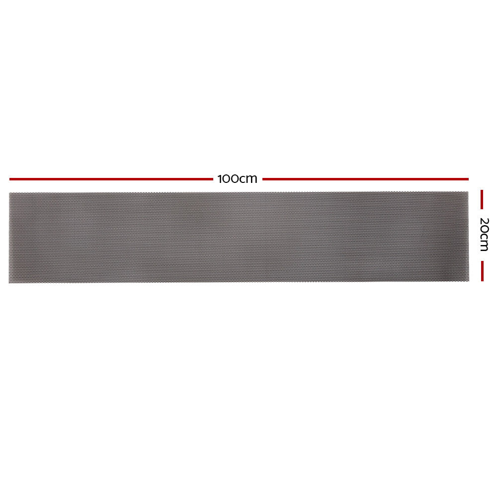 Gardeon 60M Aluminium Mesh Gutter Guard Black