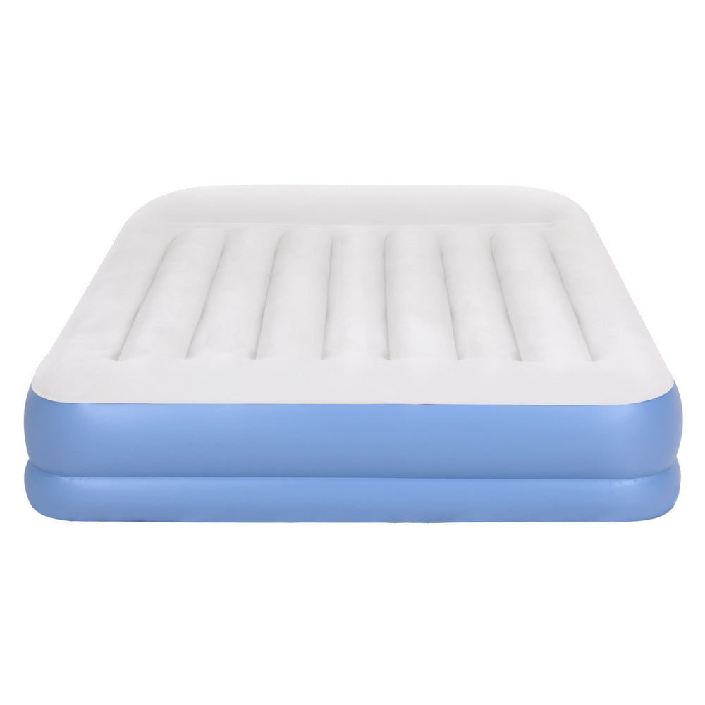 Weisshorn Queen Air Mattress Inflatable Bed 41cm Flocked Surface