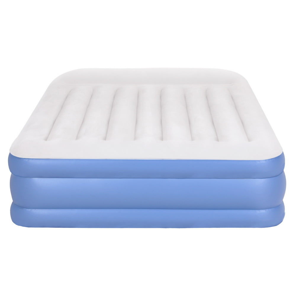 Weisshorn Queen Air Mattress Inflatable Bed 46cm Flocked Surface