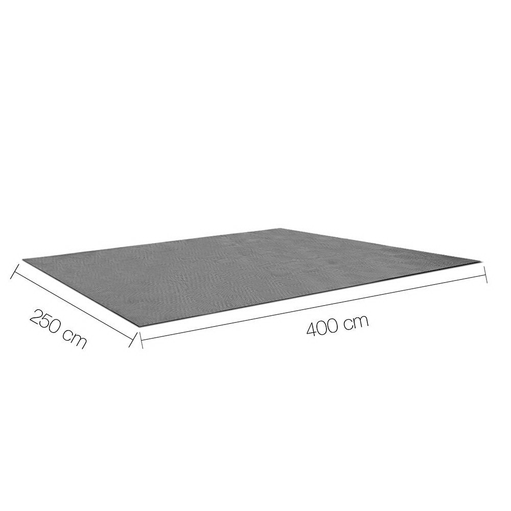 Weisshorn 4m x 2.5m Caravan Camping Annex Matting 600GSM Grey