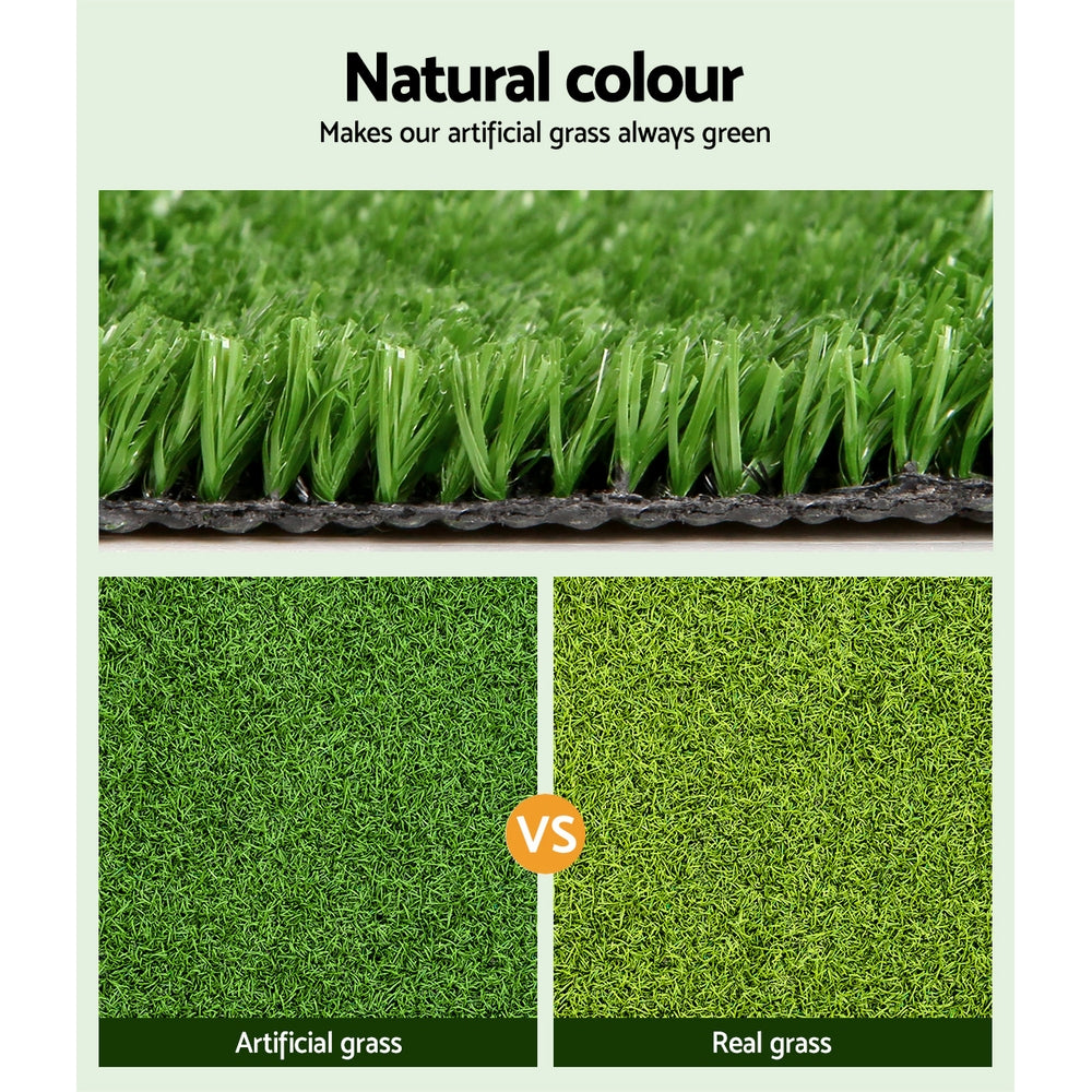 Prime Turf 2x5m Synthetic Grass 10mm Olive Green
